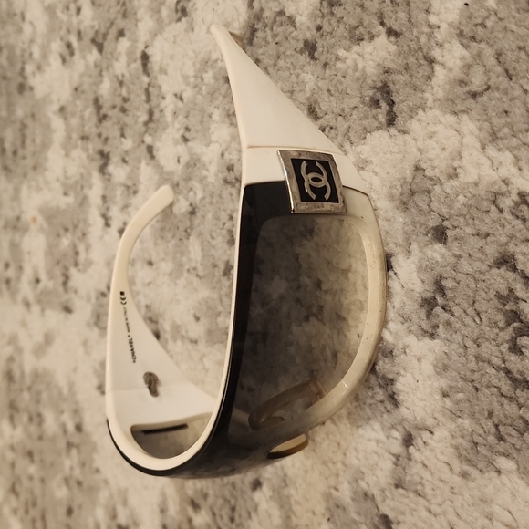 CHANEL Accessories Chanel Visor Wrap Sunglasses Poshmark